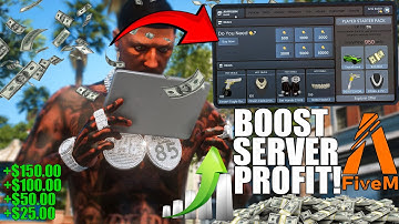 Boost FiveM Server Profit! FiveM Script VIP SHOP Gun pack Jewelry Cars MLO Jobs Best FiveM Script!
