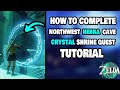 How To Complete The Northwest Hebra Cave Crystal Shrine Quest in Zelda Tears of the Kingdom