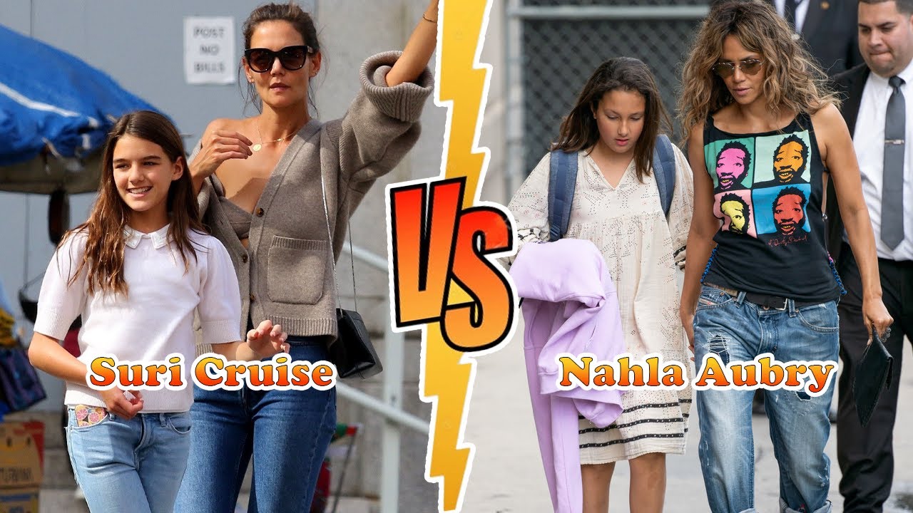 Suri Cruise VS Nahla Aubry (Halle Berry's Daughter) Transformation