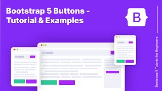 Bootstrap 5 Button Tutorial & Example