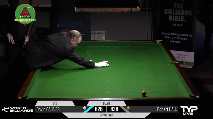 David Causier vs Robert Hall | Semi Finals | Briti...