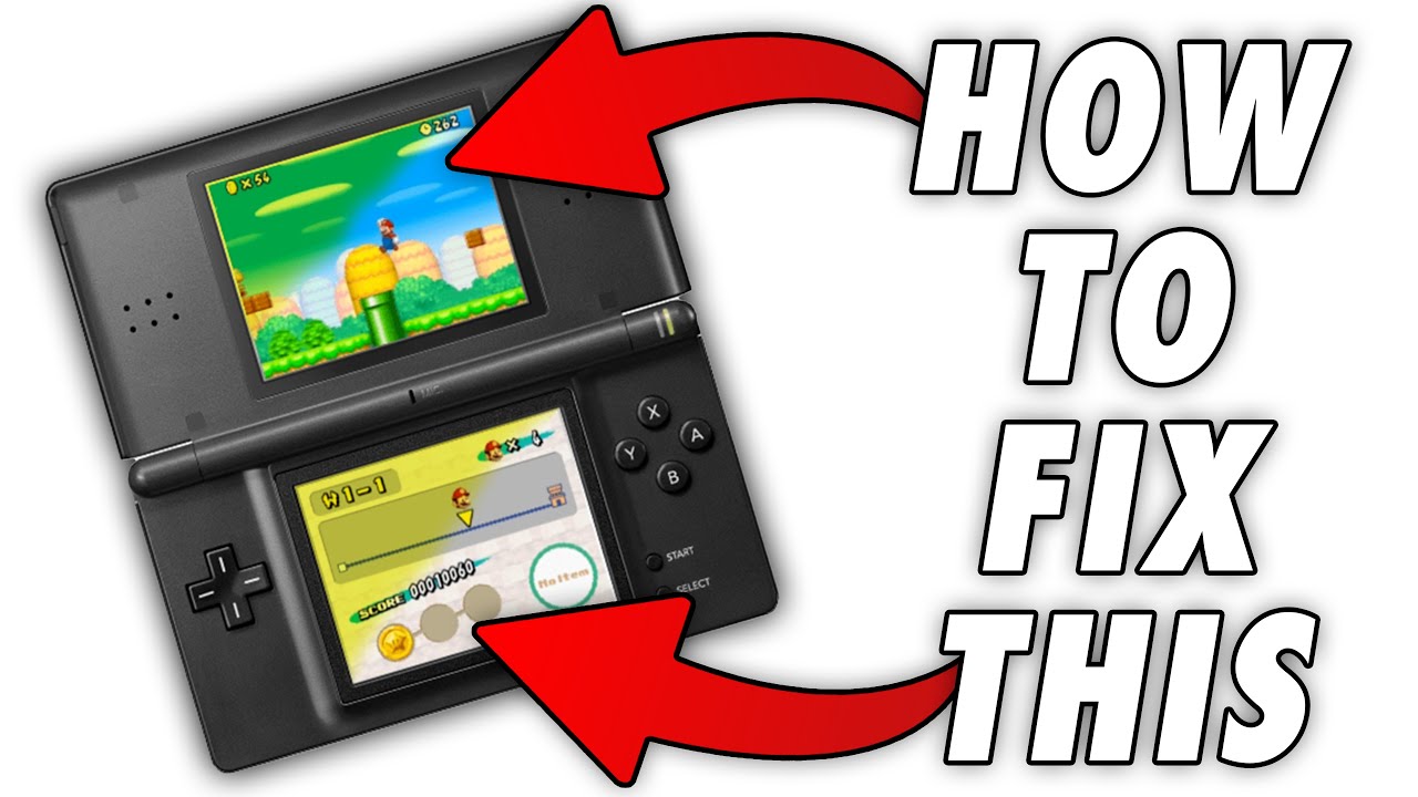 DeYellowing DS Lite Screens YouTube