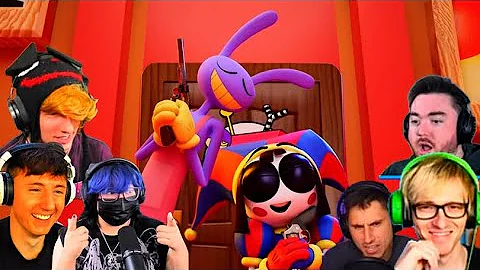 YouTubers Reacting To Daisy Bell Song In The Amazing Digital Circus Episode 6! 🔥