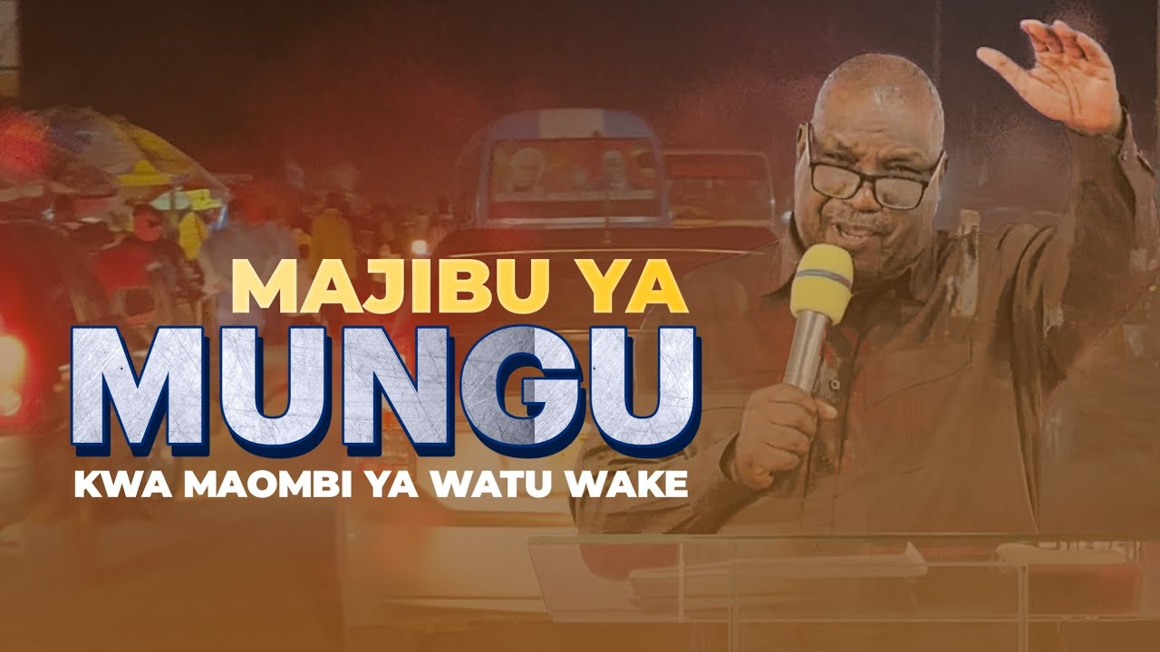 MAJIBU YA MUNGU KWA MAOMBI YA WATU WAKE. | REV. DAVID BATENZI.