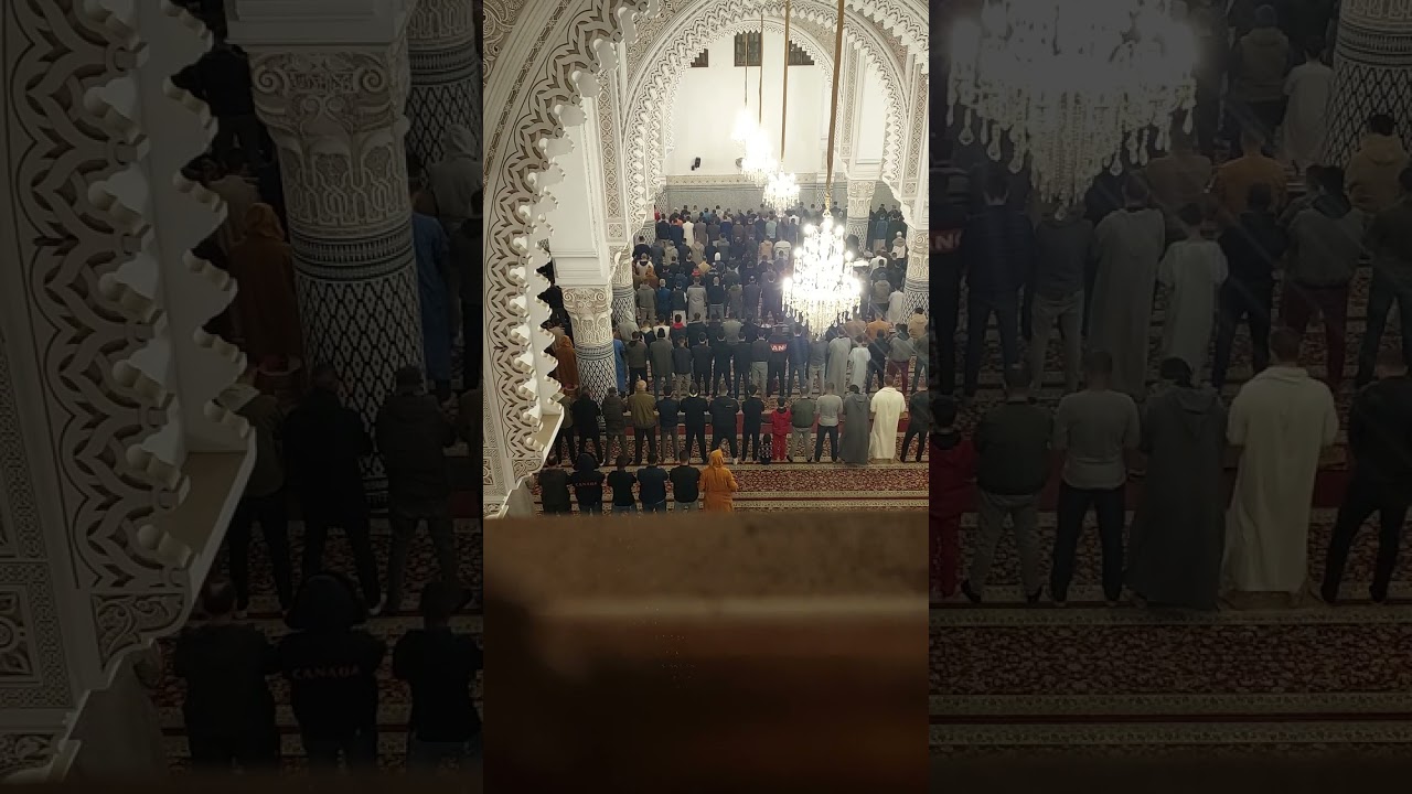 *صلاة التراويح من مسجد باب الأندلس طنجة(الحزب الأول)*