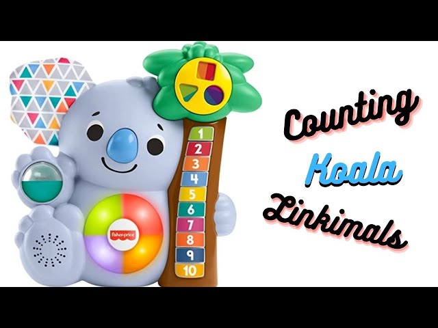 Fisher-Price Linkimals Counting Koala Musical Toy with Lights