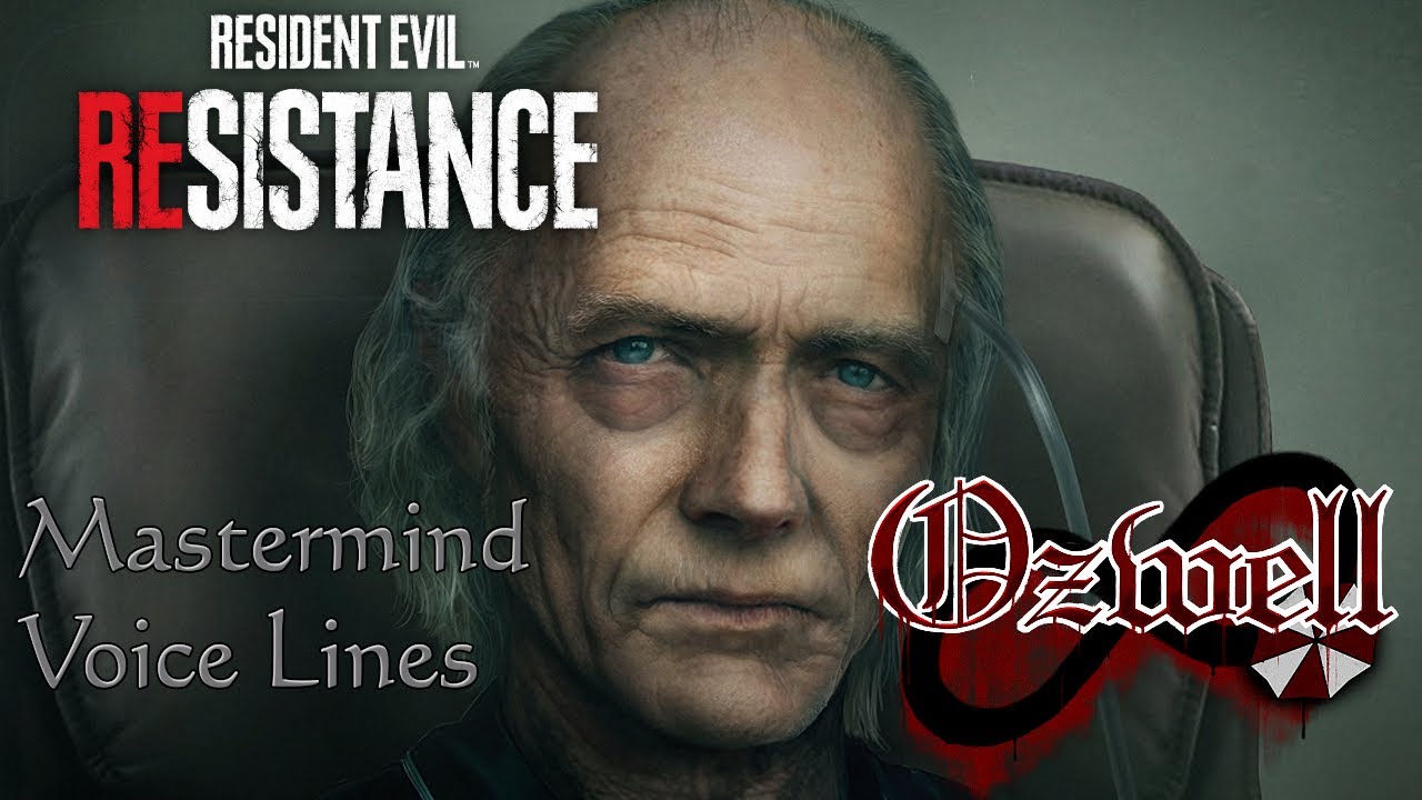 Resident Evil: Resistance - all Mastermind voice lines: Ozwell E. Spencer