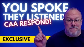 EXCLUSIVE: NEW way to respond to CAA Call For Input - THEY LISTENED!
Hey everyone! Following the LIVE show last night, we have received a response from the UK CAA - and it is a positive one! Tune in to this exclusive live show for an announcement about how you can now provide your feedback to the CAA Call For Input without using their set question response system!
Submit your response to the CAA Call For Input, however you wish to format them, to:
uasregulatoryreview@caa.co.uk
Link to call for input:
https://consultations.caa.co.uk/rpas/call-for-input-review-of-uk-uas-regulations/
The document itself:
https://publicapps.caa.co.uk/modalapplication.aspx?catid=1&pagetype=65&appid=11&mode=detail&id=12283 EXCLUSIVE: NEW way to respond to CAA Call For Input - THEY LISTENED!