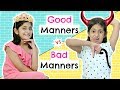 Good Manners Vs Bad Manners FT. ShrutiArjunAnand | #Roleplay #Fun #Sketch #MyMissAnand