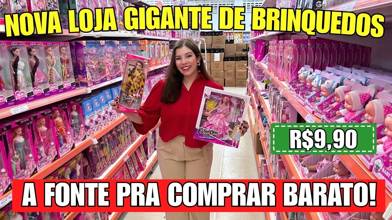 NOVO IMPORTADOR DE BRINQUEDOS NO BRÁS - MOSTREI TUDO DA LOJA MELHORES PREÇOS!