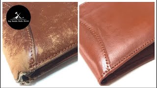 Christian Dior Wallet Restoration ASMR 4K screenshot 3