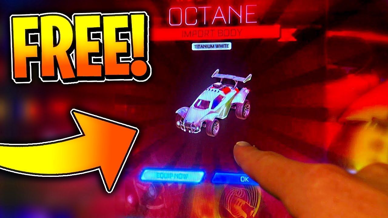 How Get A TW For FREE Rocket League | Titanium White Octane For FREE In 2020 - YouTube
