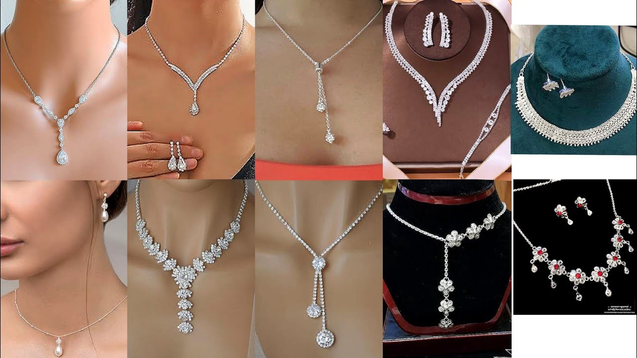 নতুন ২০২৫ আকর্ষনীয় রূপার গলার চেইন সাথে পেনডেণ্ট|latest daily wear silver necklace ideas