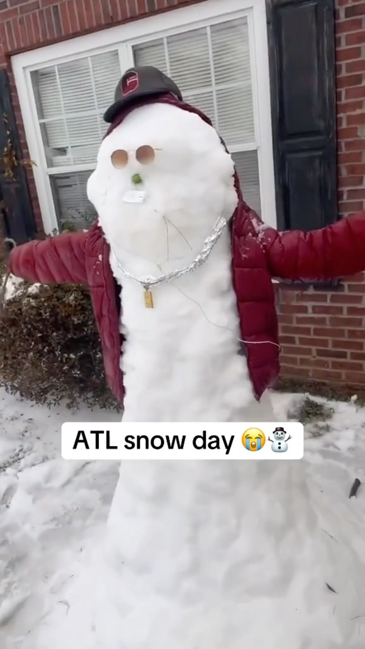 These ATL snowmen built different ??