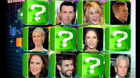 Celebrity Matching Game - Memory Gameplay Magicolo 2013