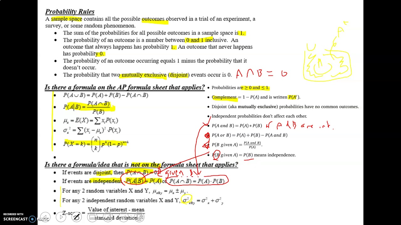 ap statistics 4.2 homework answers