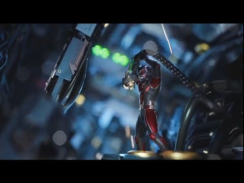 Antman destroys Iron-man's suit scene -Captain America Civil War 2016