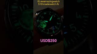 awamazingwatch Starry Night Sky Dial Moon Concorde Big Pilot Flieger Affordable Mechanical Watch screenshot 4
