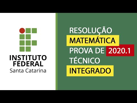 IFSC 2020-1 - Técnico Integrado