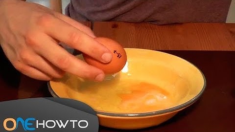 How to Empty an Egg Without Breaking the Shell