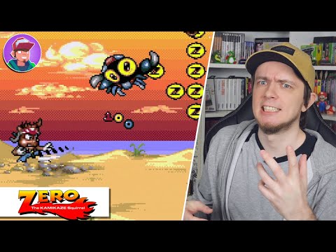 Zero the Kamikaze Squirrel (Sega Mega Drive / Genesis) / Обзор