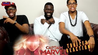 Captain Marvel Trailer Reaction