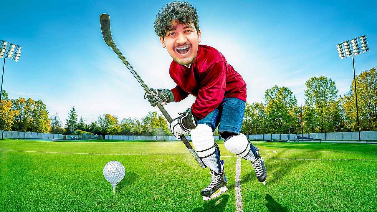 We Played HOCKEY in GOLF and It Was Absolute CHAOS!