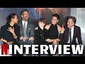 THE ADAM PROJECT - Behind The Scenes Talk With Ryan Reynolds, Mark Ruffalo & Jennifer Garner