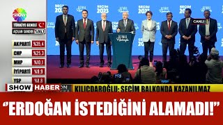 Kılıçdaroğlu: ''Seçim balkonda kazanılmaz''