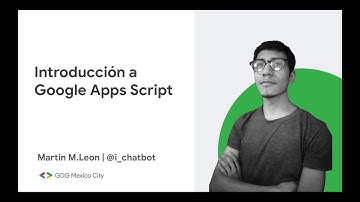 Introducción a Apps Script