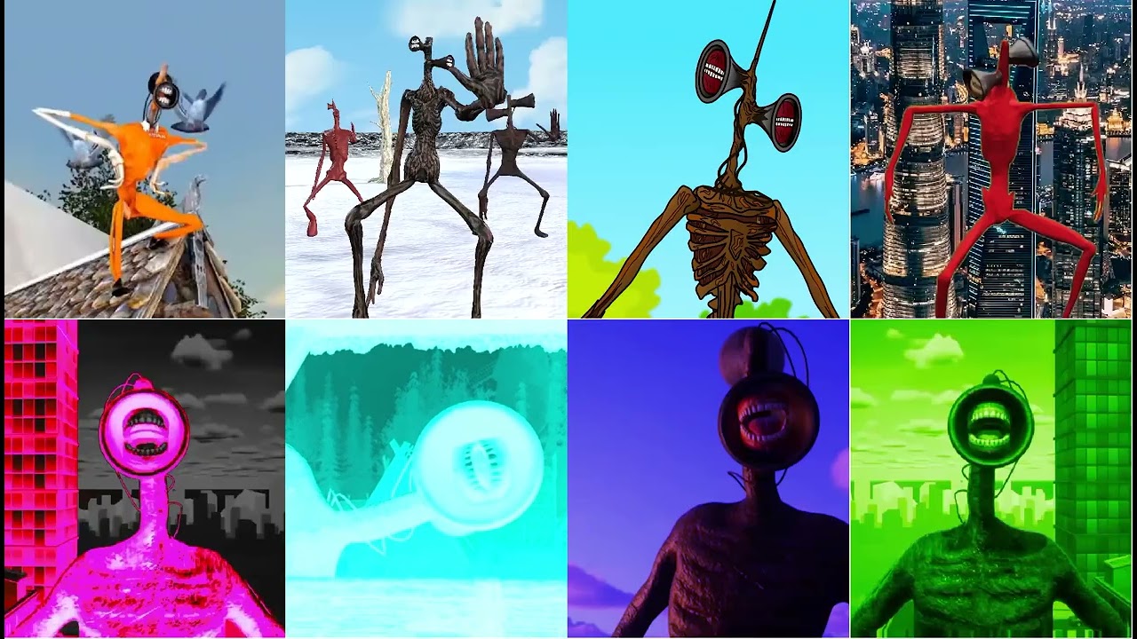 Mix - Siren Head New Coffin DanceMemeSong Cover 