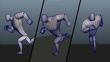 Run Cycle Animation Test | 3D run cycle animation in maya