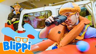 high speed energency vehicles blippi songs educational songs