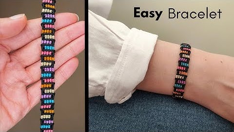 Easy macrame bracelet tutorial 