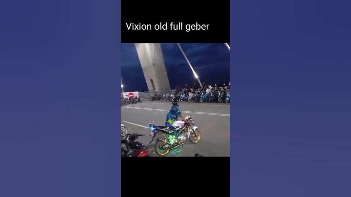 Vixion Old Full geber sampai limit berakhir seperti ini???....