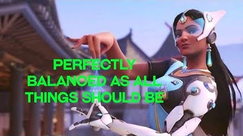 Symmetra is Perfectly Balanced |Overwatch Bug/Glitch| PATCHED