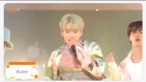 BTS Transition from Dynamite to Butter