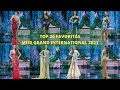 TOP 20 FAVORITAS MISS GRAND INTERNATIONAL 2021