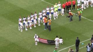 México - USA (Estados Unidos) Anthems Estadio Azteca