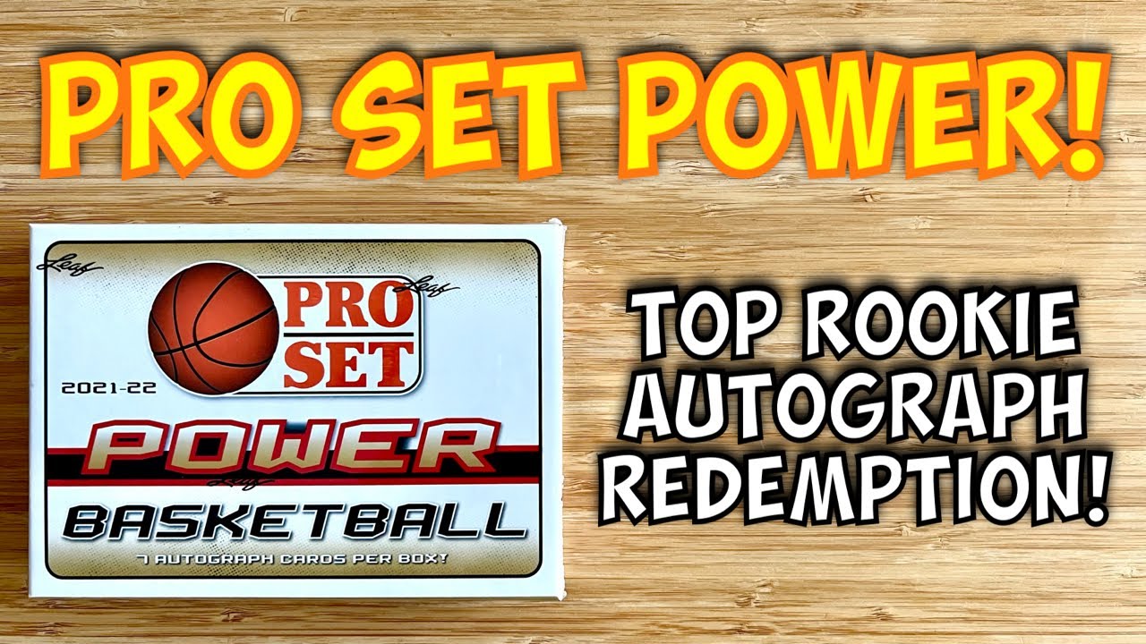 2021-22 Leaf Pro Set Power Basketball Box Break x2 - Top Rookie 