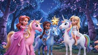Unicorn Girls & Magical Unicorns Find a Lost Star ✨ | Animated Fantasy