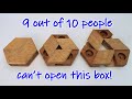 Making a creative Wooden Puzzle Box