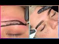 Eyebrows Professional Transformations | Brows Tinting and Styling Tutorials 2020