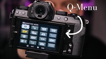 Fujifilm X-S10, Q-Button/Menu Layout for Filmmaking and Vlogging