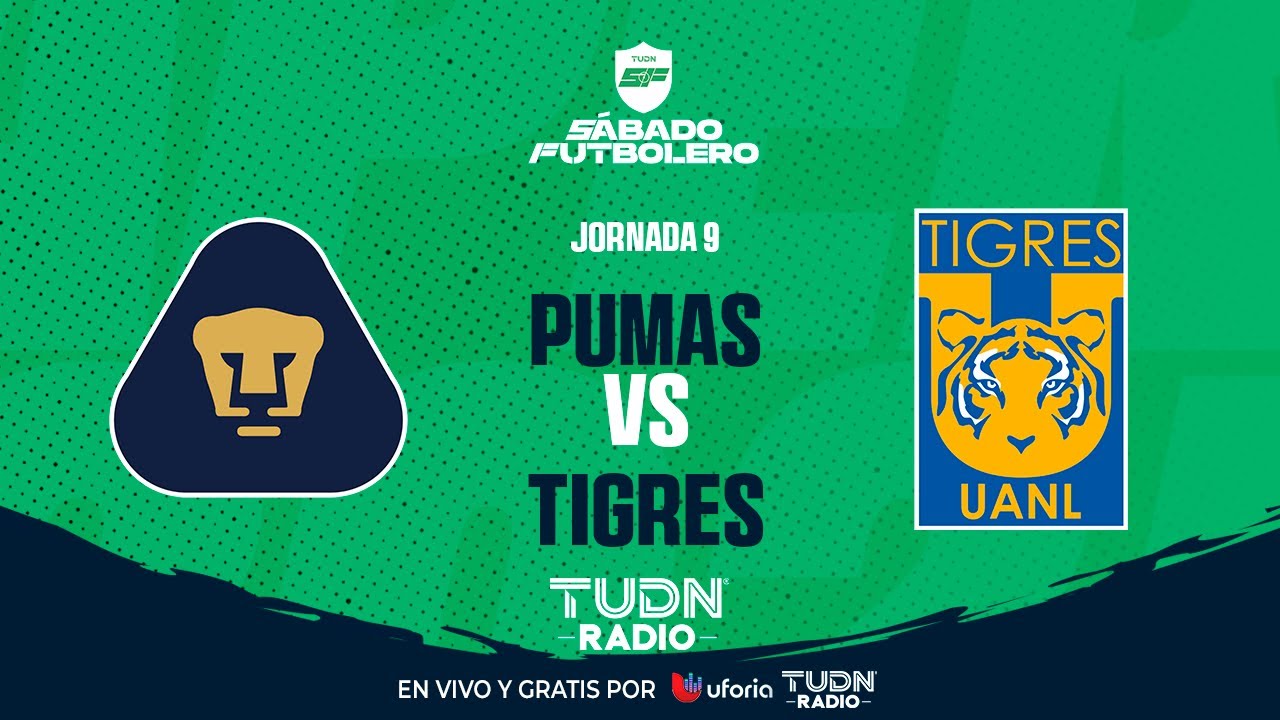 EN VIVO🔴| PUMAS VS TIGRES | JORNADA 9- LIGA MX APERTURA 2025 - YouTube
