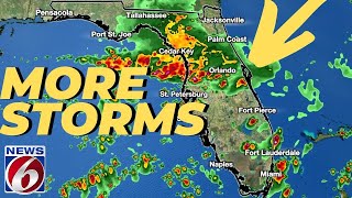 Florida Forecast: More Strong Storms To End Week PLUS Tropics Update... image