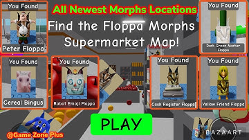 NEW UPDATE Get all 6 Morphs in Supermarket Map. FIND THE FLOPPA MORPHS #roblox #findthefloppamorphs
