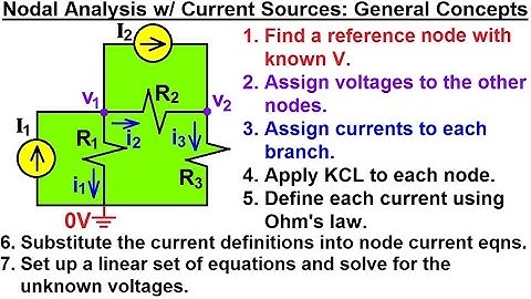 Electrical Engineering: Ch 3: Circuit Analysis  (2 of 37) Nodal Analysis w/ Current Sources