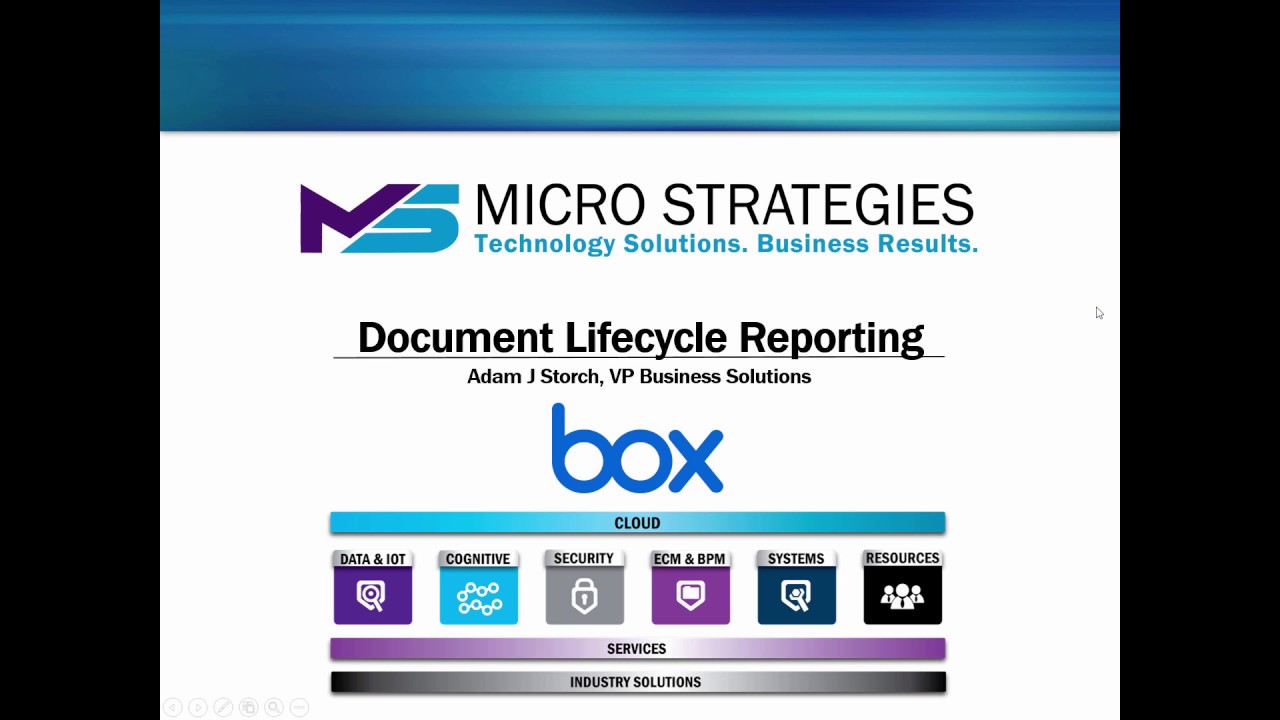 Update  Document Lifecycle Reporting
