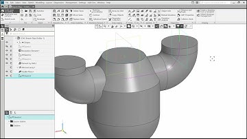 03  Add the Second Branch with “Mirrored Array” in KOMPAS-3D CAD Software